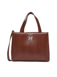 Nine West Torebka CEO-HAMPSHIRE-II-LDA8175 Brązowy. Brązowe torebki klasyczne Nine West, bez wzorów, z materiału, bez dodatków. Za 219.99 zł.