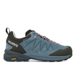 Buty damskie Dolomite CRODAROSSA LEATHER GTX DENIM BLUE. Niebieskie trekkingi Dolomite, z denimu, trekkingowe. Za 859.99 zł.
