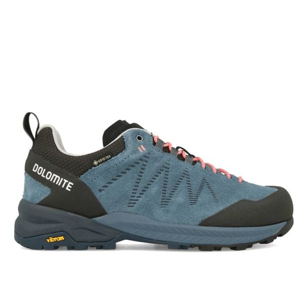 Buty damskie Dolomite CRODAROSSA LEATHER GTX DENIM BLUE. Niebieskie trekkingi Dolomite, z denimu, trekkingowe. Za 447.00 zł.