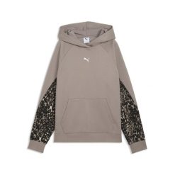 Damska bluza z kapturem PUMA Sport Animal PUMA. Szare bluzy sportowe Puma, na jesień, s, bez wzorów, z bawełny, z kapturem. Za 249.00 zł.