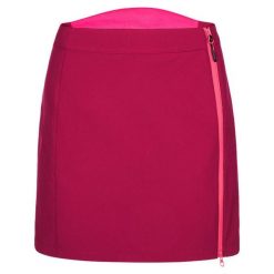 Damska ocieplana spódnica Loap Urkiss w kolorze różowym. Czerwone spódnice LOOP, na zimę, bez wzorów. Za 187.99 zł.