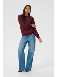 Kaffe Sweter w kolorze czerwonym rozmiar: M. Czerwone swetry Kaffe, m, bez wzorów, bez ramiączek. Za 187.52 zł.