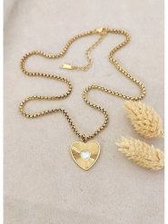 Nakkash Pozłacany naszyjnik z zawieszką - dł. 42 cm rozmiar: onesize. Białe naszyjniki Nakkash, z perłą, pozłacane. Za 61.31 zł.