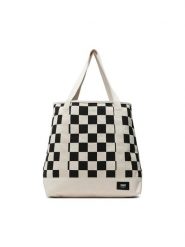 Vans Torebka Pergs Tote VN0A7PQE3KS1 Beżowy. Brązowe shopper Vans, bez wzorów, z materiału, bez dodatków. Za 269.99 zł.