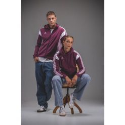 Bluza damska z kapturem Erima Celebrate 125 Training. Czerwone bluzy Erima, bez wzorów, z materiału, z kapturem. Za 264.50 zł.