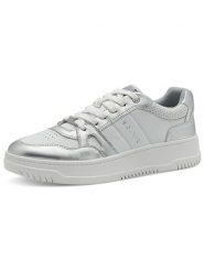 S.Oliver Sneakersy w kolorze szaro-białym rozmiar: 40. Białe trampki S.Oliver, bez wzorów, bez zapięcia. Za 207.39 zł.