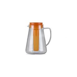 Dzbanek filtrujący Tescoma TEO 2.5 l, z wyjmowanym sitkiem i wkładem chłodzącym, pomarańczowy. Dzbanki filtrujące Tescoma. Za 69.00 zł.