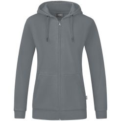 Bluza z kapturem dla kobiet Jako Organic. Szare bluzy JAKO, m, bez wzorów, z bawełny, z kapturem. Za 366.00 zł.