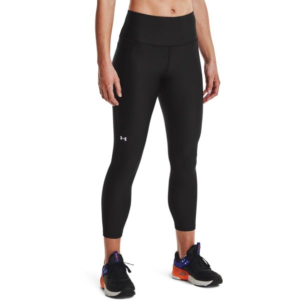 Legginsy Under Armour Hi Ankle Leg, Kobiety. Białe legginsy Under Armour, xs, bez wzorów, z materiału, z podwyższonym stanem, krótkie. Za 316.99 zł.