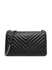 JENNY Torebka C-JEN-L-002-08 Czarny. Czarne torebki klasyczne Jenny, bez wzorów, z materiału, bez dodatków. Za 129.99 zł.