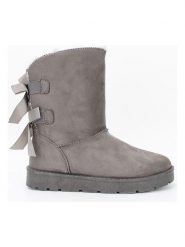 La Bottine Souriante Botki zimowe w kolorze szarym rozmiar: 40. Szare botki La Bottine Souriante, na zimę, bez wzorów, z materiału, bez obcasa, bez zapięcia. Za 87.40 zł.