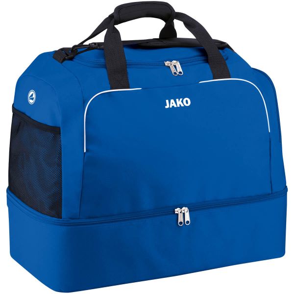 Torba sportowa Jako Classico. Niebieskie torby na ramię JAKO, bez wzorów, z materiału, sportowe, na ramię, bez dodatków. Za 194.25 zł.