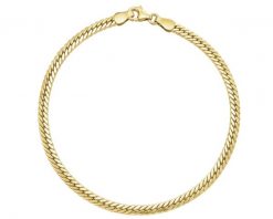 Złota bransoletka - rybia łuska. Żółte bransoletki Apart, złote. Za 2,879.00 zł.