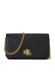 LAUREN RALPH LAUREN Torebka 432966784008 Czarny. Czarne torebki klasyczne Lauren Ralph Lauren, bez wzorów, ze skóry, bez dodatków. Za 839.99 zł.