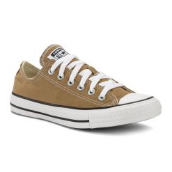 Trampki Converse Chuck Taylor All Star Classic Ox. Brązowe trampki Converse, bez wzorów, bez zapięcia. Za 279.99 zł.