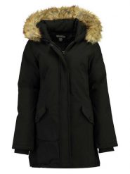 Geographical Norway Parka "Dinasty" w kolorze czarnym rozmiar: L. Czarne parki Geographical Norway, l, bez kaptura. Za 249.76 zł.