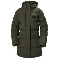 Parka damska Helly Hansen adore puffy. Zielone parki Helly Hansen, na zimę, s, z puchu, casualowe, bez kaptura. Za 1,322.50 zł.