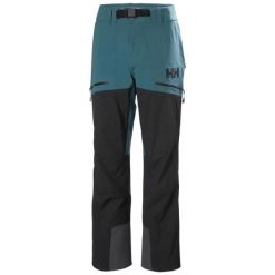 Spodnie narciarskie dla kobiet Helly Hansen Odin BC Infinity Shell. Zielone spodnie narciarskie Helly Hansen, bez wzorów, narciarskie. Za 1,828.50 zł.