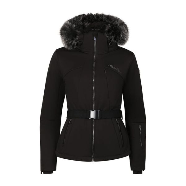 Kurtka damska narciarska softshellowa Alpine Pro Dowela 2. Czarne kurtki narciarskie Alpine Pro, bez wzorów, bez kaptura, narciarskie. W wyprzedaży za 729.00 zł.