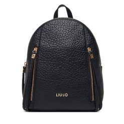 Plecak Liu Jo. Czarne plecaki Liu Jo, bez wzorów. Za 599.99 zł.