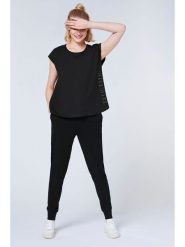 Detto Fatto Koszulka w kolorze czarnym rozmiar: L. Czarne bluzki Detto Fatto, l, bez wzorów, z bawełny, bez kołnierzyka, bez ramiączek. Za 65.99 zł.