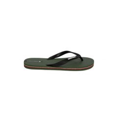 Japonki plażowe Gorilla Wear Kokomo Flip-Flops. Zielone klapki GORILLA WEAR, bez wzorów, bez obcasa. Za 168.50 zł.