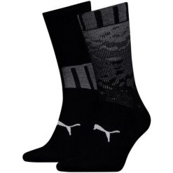Skarpetki Puma Black - 2 pary rozmiar 43-46. Czarne skarpety ZEAGLE, bez wzorów, z bawełny. Za 123.99 zł.