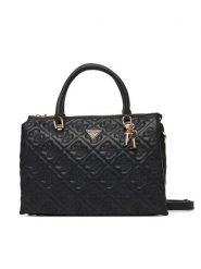 Guess Torebka Adelasia HWQL96 58060 Czarny. Czarne torebki klasyczne Guess, z aplikacjami, ze skóry, bez dodatków. Za 679.99 zł.