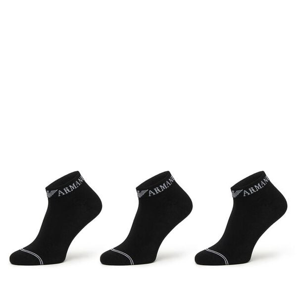 Skarpety krótkie Emporio Armani Underwear. Czarne skarpety Emporio Armani Underwear, bez wzorów. Za 109.99 zł.