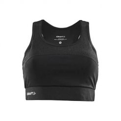 Koszulka treningowa damska Craft 1907370999000. Czarne bluzki Craft, xl, bez wzorów, z poliesteru, sportowe, bez kołnierzyka, bez ramiączek. Za 147.00 zł.