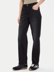 Guess Jeans Jeansy W5BA3O D0142 Czarny Relaxed Fit. Czarne jeansy Guess Jeans, z aplikacjami. Za 439.99 zł.