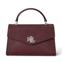 Torebka LAUREN RALPH LAUREN. Czerwone torebki klasyczne Lauren Ralph Lauren, bez wzorów, bez dodatków. Za 1,399.00 zł.