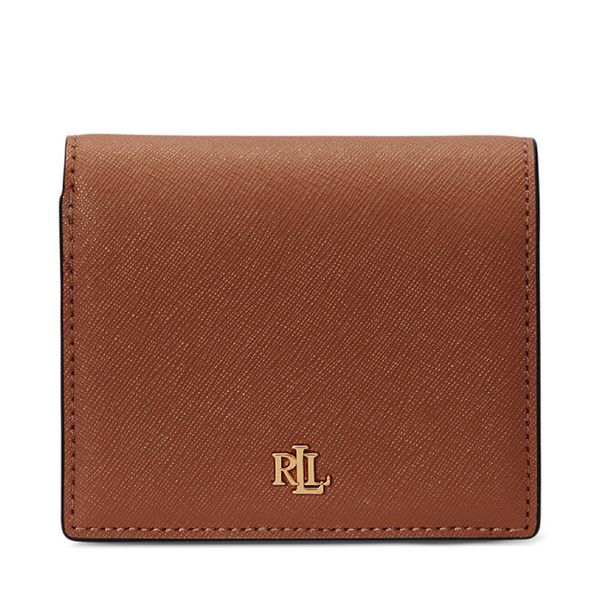 Portfel LAUREN RALPH LAUREN. Brązowe portfele Lauren Ralph Lauren, bez wzorów. Za 312.99 zł.