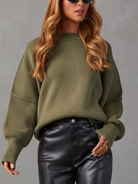 LA Angels Sweter w kolorze khaki rozmiar: L. Brązowe swetry LA Angels, l, bez wzorów, bez ramiączek. Za 174.90 zł.