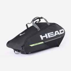 Torba tenisowa Head Super Combi 9R 2026. Czarne torby na ramię Head, bez wzorów, sportowe, na ramię, duże, bez dodatków. Za 319.99 zł.