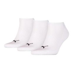 Skarpety Treningowe Unisex Dla Dorosłych 907942 (zestaw 3 Sztuk). Czarne skarpety Puma, bez wzorów. Za 73.99 zł.