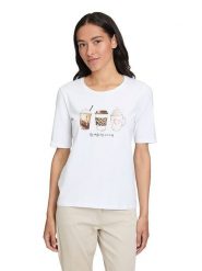 Betty Barclay Koszulka w kolorze granatowym rozmiar: 44. Białe bluzki Betty Barclay, bez wzorów, bez kołnierzyka, bez ramiączek. Za 47.95 zł.