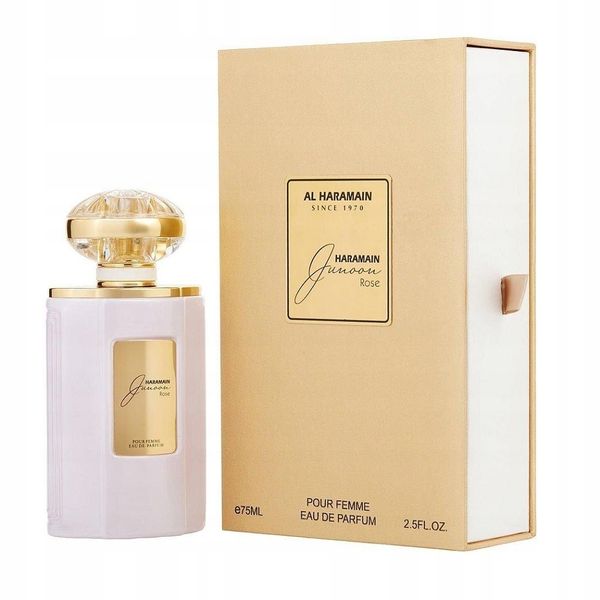 JUNOON ROSE EDP W 75ML woda perfumowana damska. Perfumy damskie AL HARAMAIN. Za 347.00 zł.