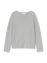 Marc O´Polo Sweter w kolorze szarym rozmiar: XL. Szare swetry xl, bez wzorów, z bawełny, bez ramiączek. Za 219.60 zł.