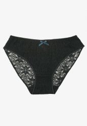Ciemnozielone Majtki Figi z Koronki Zdobione Kokardką Worwia. Zielone figi Born2be, l, z aplikacjami, z jeansu. Za 4.99 zł.