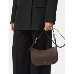 Torebka Furla. Brązowe torebki klasyczne Furla, bez wzorów, bez dodatków. Za 1,439.00 zł.