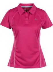 Peak Mountain Funkcyjna koszulka polo w kolorze różowym rozmiar: XL. Różowe koszulki polo Peak Mountain, xl, bez wzorów, z materiału, bez kołnierzyka, bez ramiączek. Za 74.81 zł.