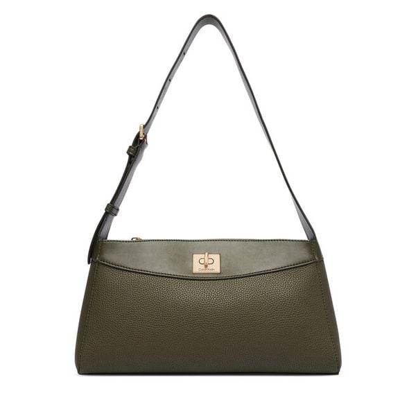 Torebka Calvin Klein. Zielone torebki klasyczne Calvin Klein, bez wzorów, bez dodatków. Za 529.99 zł.