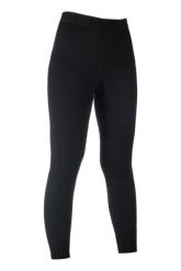 Damskie legginsy jeździeckie z pełną przyczepnością HKM Tabea. Czarne legginsy HKM, s, bez wzorów, z podwyższonym stanem, długie. Za 196.50 zł.