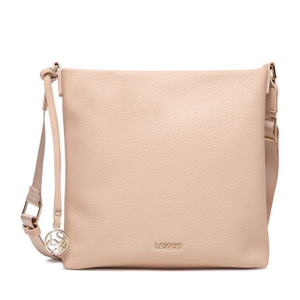 Torebka Lasocki. Czerwone listonoszki Lasocki, bez wzorów, bez dodatków. Za 169.99 zł.