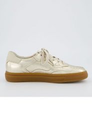 Paul Green Skórzane sneakersy w kolorze złotym rozmiar: 42. Zielone trampki Paul Green, bez wzorów, bez zapięcia. Za 438.21 zł.