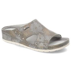 Szare Klapki Lemar Wygodne Buty Na Lato. Szare klapki Lemar, z aplikacjami, ze skóry, bez obcasa, na koturnie. Za 129.00 zł.