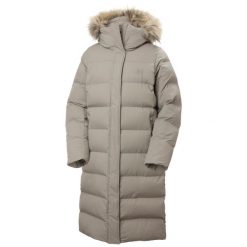Parka dla kobiet Helly Hansen Aria. Szare parki Helly Hansen, na zimę, eleganckie, bez kaptura. W wyprzedaży za 1,376.00 zł.