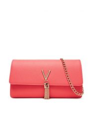 Valentino Torebka Divina Sa VBS1IJ01 Koralowy. Pomarańczowe torebki klasyczne Valentino, bez wzorów, ze skóry, bez dodatków. Za 339.99 zł.