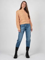 Silvian Heach Sweter | PGA22002MA | Kobieta | Pomarańczowy. Brązowe swetry Silvian Heach, l, bez wzorów, z moheru, bez ramiączek. W wyprzedaży za 199.00 zł.